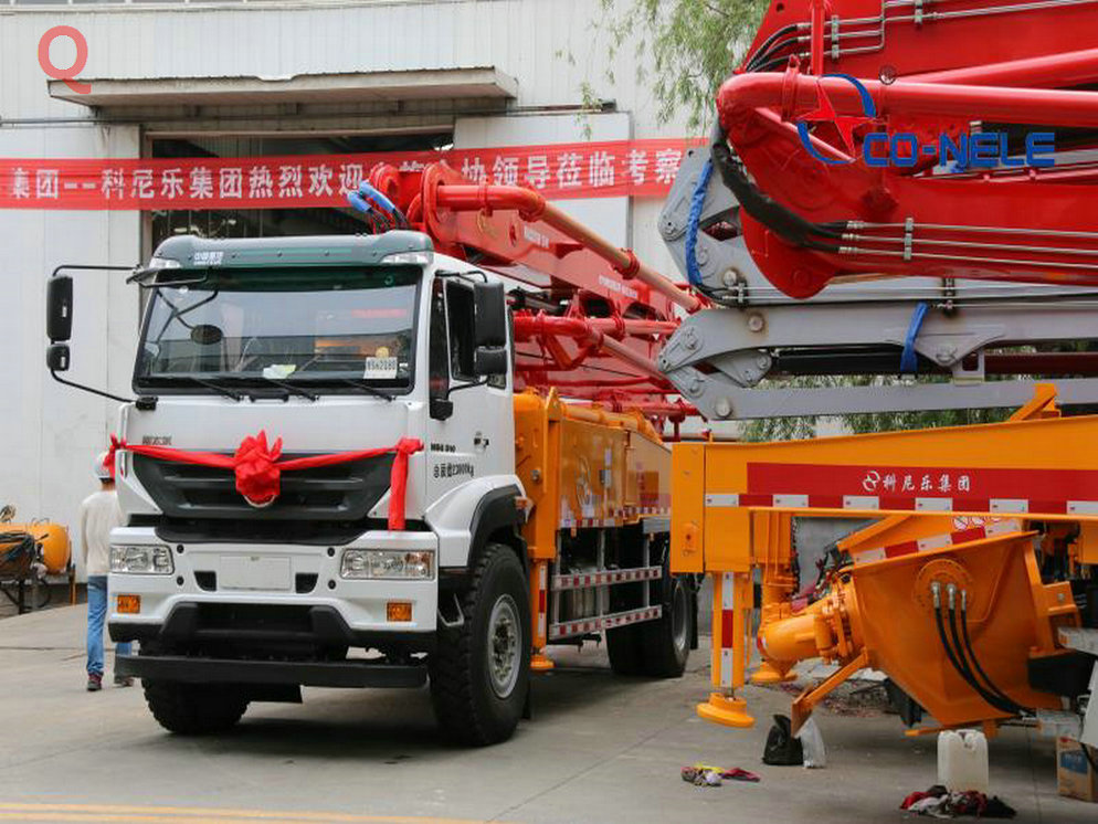 天泵，小型混凝土泵車，小型泵車